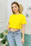 153966 B Yaka Basic Crop Tshirt